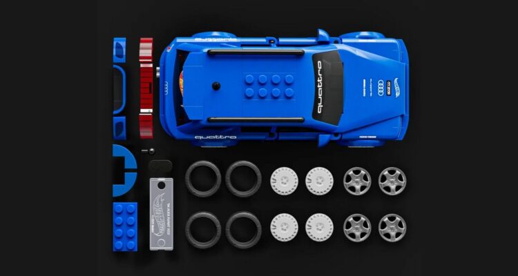 Mattel Brick Shop et Hot Wheels s'unissent pour une collection Audi extraordinaire !