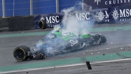 F1 CRASH