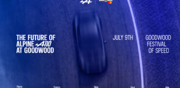 La future Alpine A110 électrique nous donne rendez-vous à Goodwood