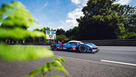 alpine test 24h du mans 2026 après pesage