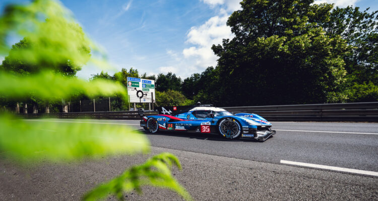 alpine test 24h du mans 2026 après pesage