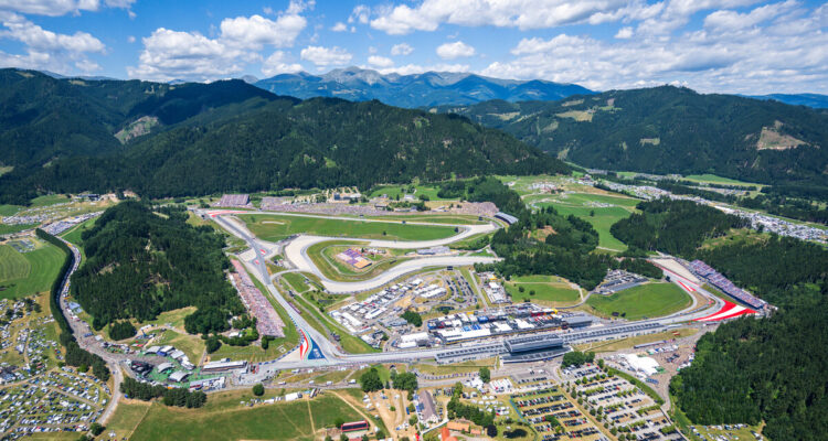 le red bull ring théâtre du gp d'autriche de F1