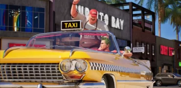 crazy taxi en jette visuellement