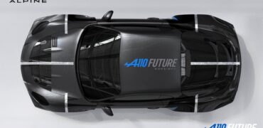 Alpine présente l'A110 Future juste avant le Goodwood Festival