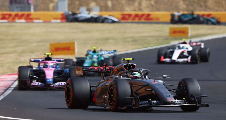 AUDI F1 dame le pion aux Alpine A526 Mercedes