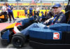 F1 MAX VERSTAPPEN prêt à en découdre dans la course de karting lego