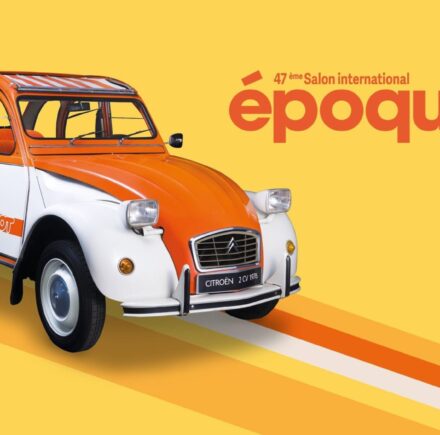 Bugatti en star du salon Epoqu’auto à Lyon avec la 2CV !
