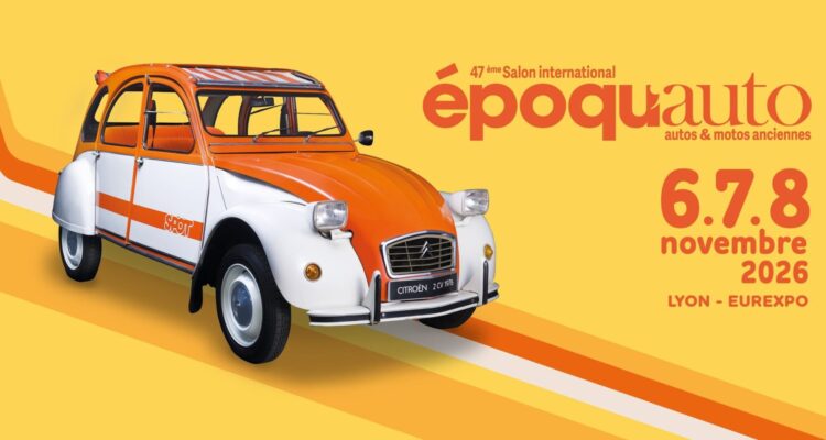 Bugatti en star du salon Epoqu’auto à Lyon avec la 2CV !