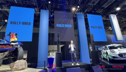 ford mondial d el'auto, nous étions sur le stand