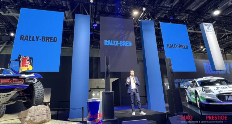 ford mondial d el'auto, nous étions sur le stand