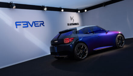 le concept DS F3VER sur le mondial de paris